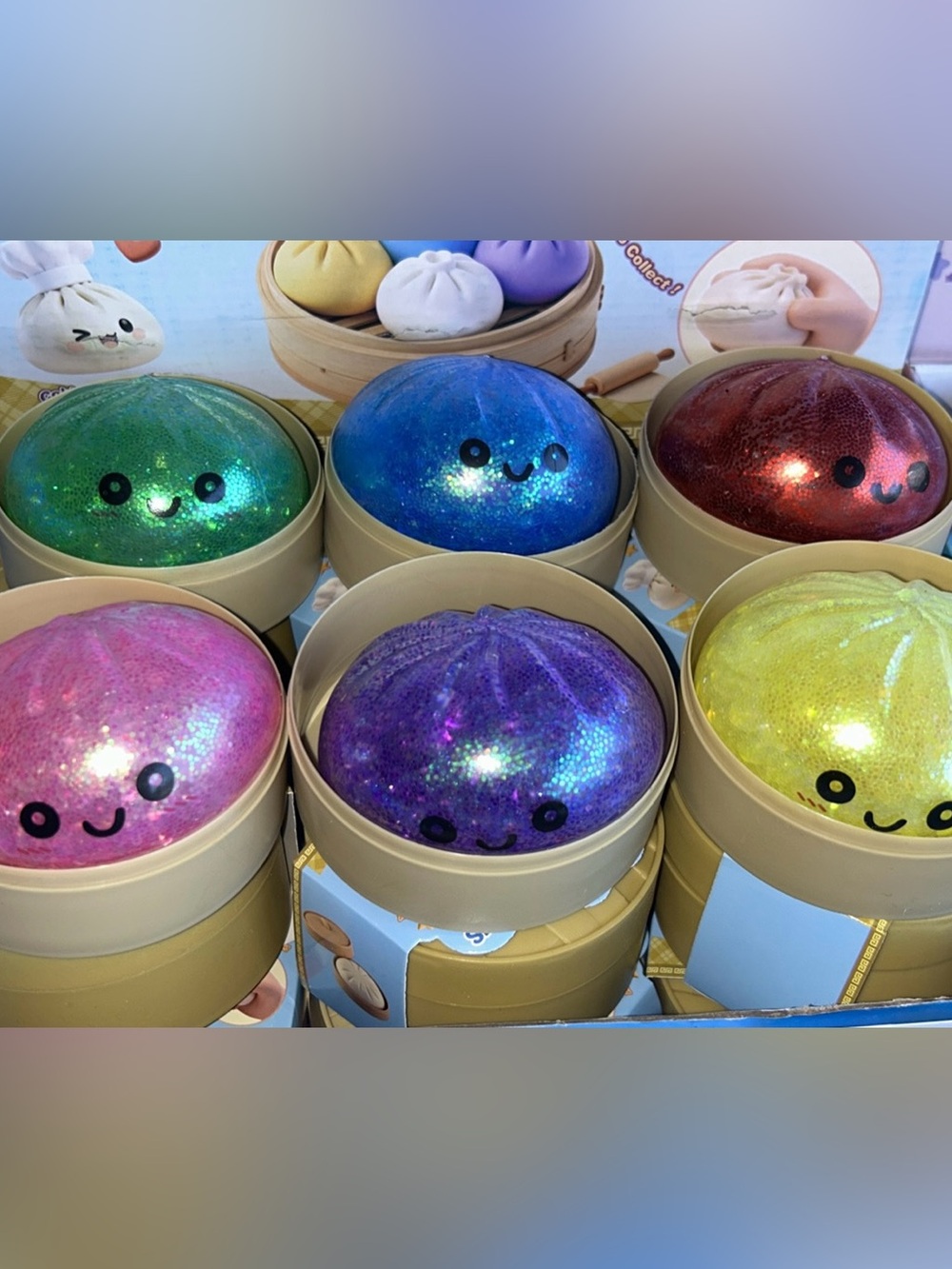 5 GLITTER DUMPLINGS